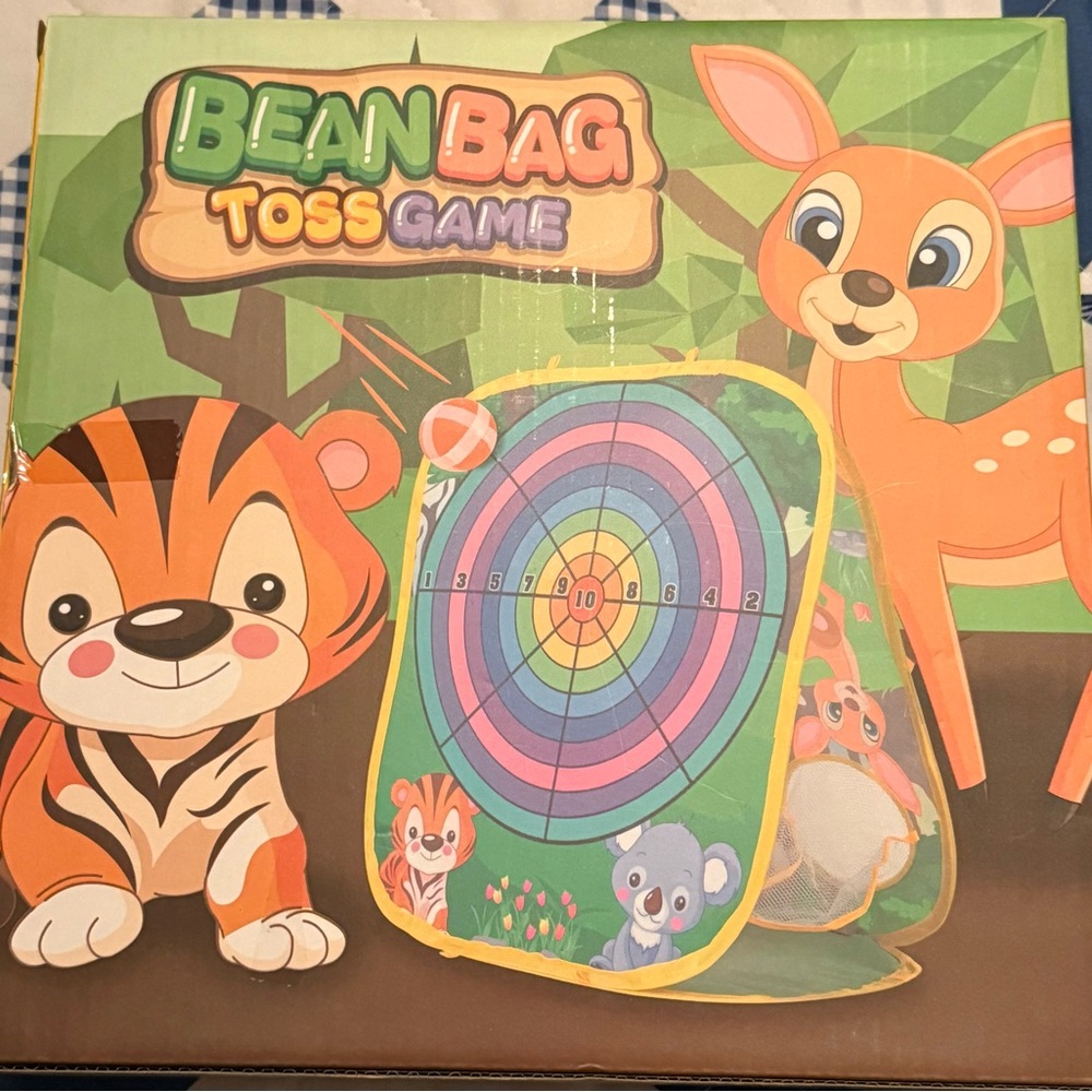 Bean Bag Toss Game for Kids - Colorful Target